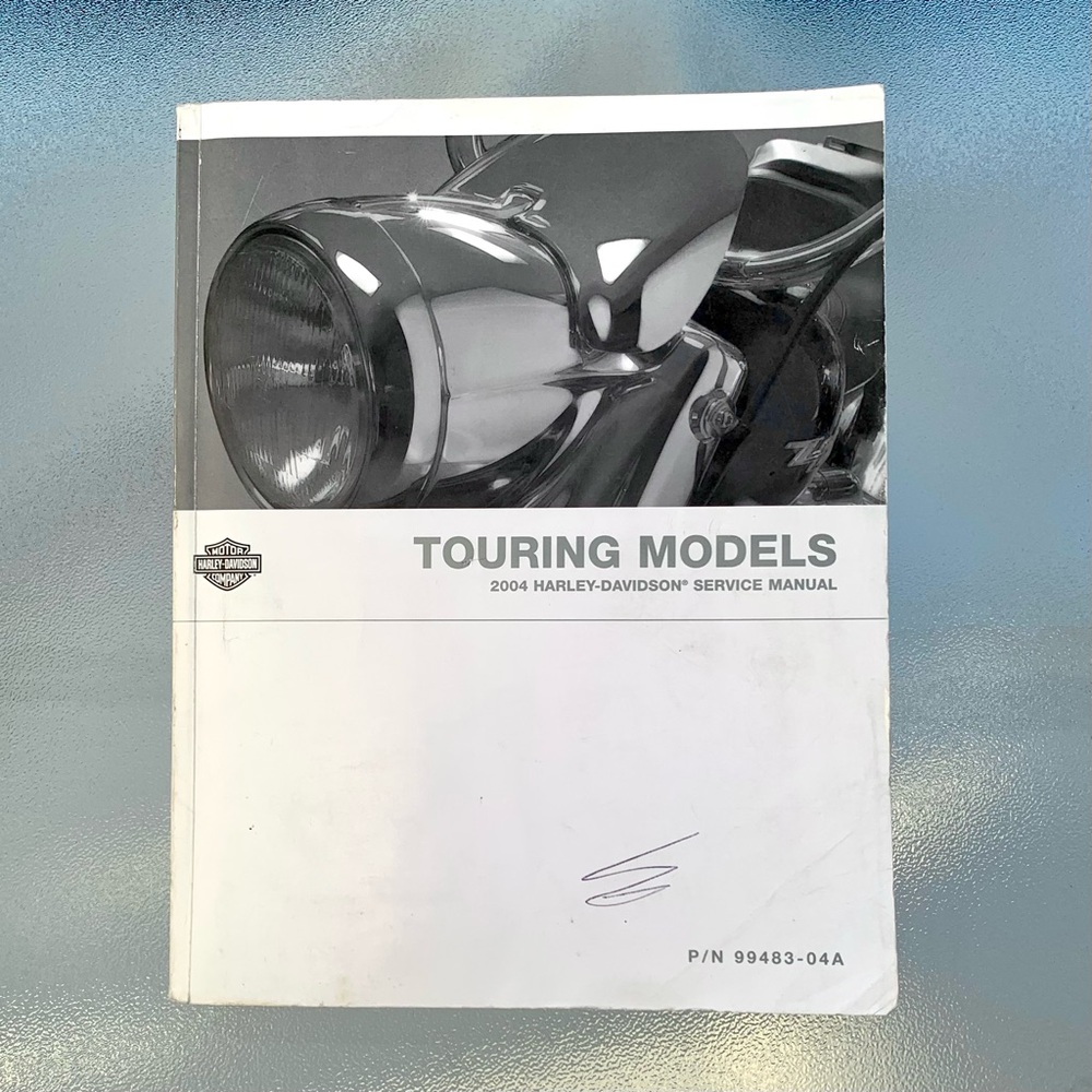 Harley-Davidson Motorcycles 2004 Touring Models Original Factory Service Manual